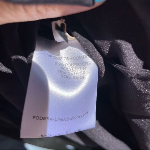 Stella McCartney black fringe dress size 42 6 - Picture 16 of 16